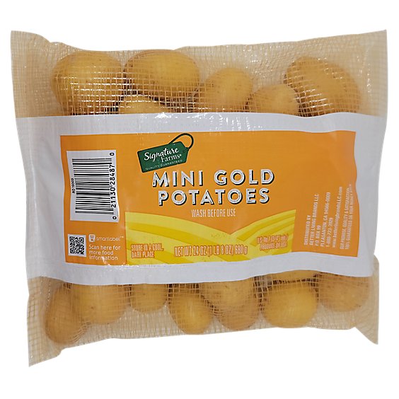 Signature Farms Potatoes Idaho Mini Gold - 24 OZ