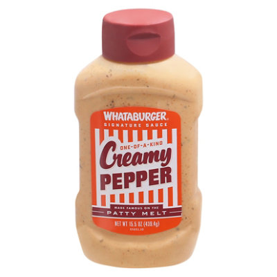 Whataburger Creamy Pepper Sauce - 16 Oz - Image 3