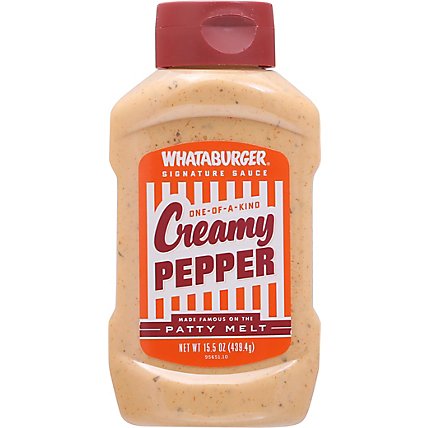 Whataburger Creamy Pepper Sauce - 16 Oz - Image 2