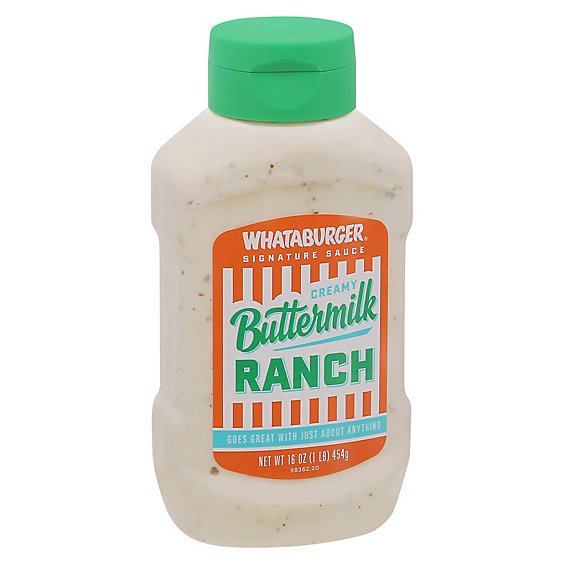Whataburger Creamy Buttermilk Ranch - 16 OZ