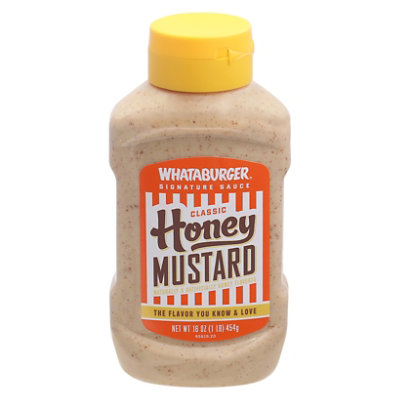 Whataburger Classic Honey Mustard - 16 OZ - Image 3