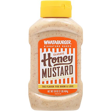Whataburger Classic Honey Mustard - 16 OZ - Image 2