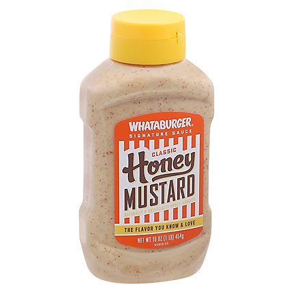 Whataburger Classic Honey Mustard - 16 OZ - Image 1