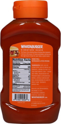 Whataburger Buffalo Sauce - 16.5 OZ - Image 6