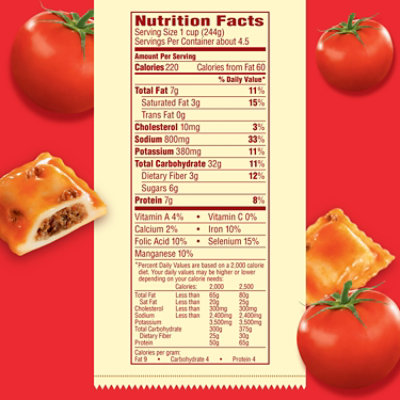 Chef Boyardee Mini Ravioli - 40 Oz - Image 4