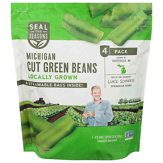 Michigan Cut Green Beans 4 Ct 8 Oz - 32 OZ