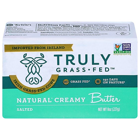 Truly Grass Fed Butter Salted - 8 OZ