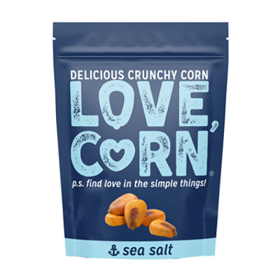 Love Corn Roasted Sea Salt Crunchy Corn - 4 Oz