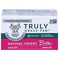 Truly Grass Fed Butter Unsalted - 8 OZ - Image 1