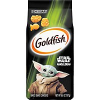Goldfish Star Wars Mandalorian Cheddar Crackers Snack Crackers Bag - 6.6 Oz - Image 2