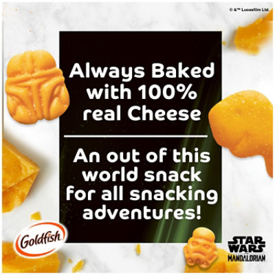 Goldfish Star Wars The Mandalorian Cheddar Crackers - 6.6 Oz - Image 2