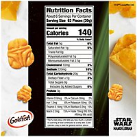 Goldfish Star Wars Mandalorian Cheddar Crackers Snack Crackers Bag - 6.6 Oz - Image 4