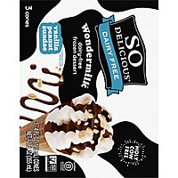 So Delicious Dairy Free Wondermilk Vanilla Peanut Sundae Cones Frozen Dessert - 3-4.0 Fl. Oz. - Image 6