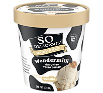 So Delicious Dairy Free Wondermilk Vanilla Frozen Dessert - 1 Pint