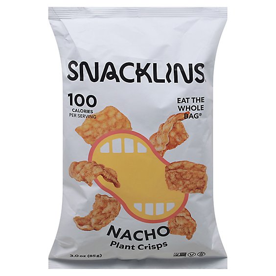 Snacklins Nacho Plant Crisps - 3 Oz