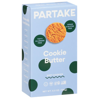 Partake Cookies, Chocolate Peppermint, Soft Baked, - 5.5 oz