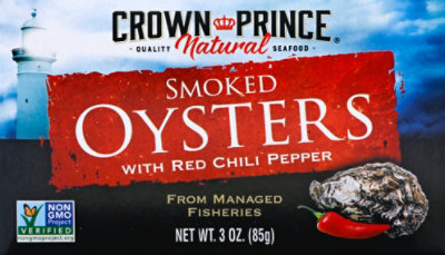 Crown Oysters W/chli Ppr - 3OZ - Image 2