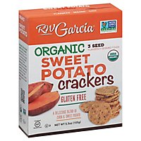 RW Garcia Organic Sweet Potato Crackers - 5.5 Oz - Image 1