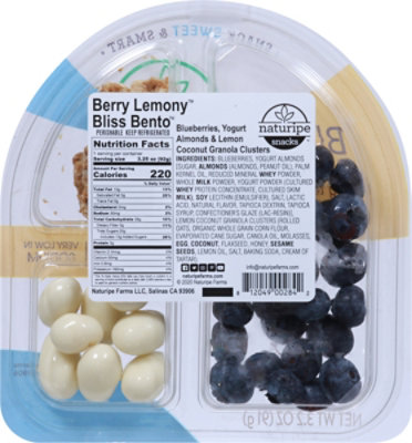 Naturipe Snacks Bliss Bento Berry Lemony - 3.2 OZ - Image 6