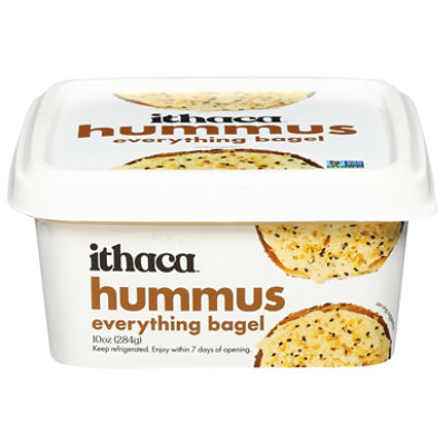 Ithaca Everyone Bagel Hummus - 10 OZ - Image 1