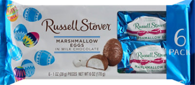 Russell Stover Marshmallow 6 Pack - 6 OZ - Image 2