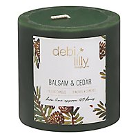 Debi Lilly Balsam & Cedar 3x3 Pillar - EA - Image 3