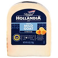 Royal Hollandia Cheese Goat Gouda Wedge - 6 OZ - Image 3