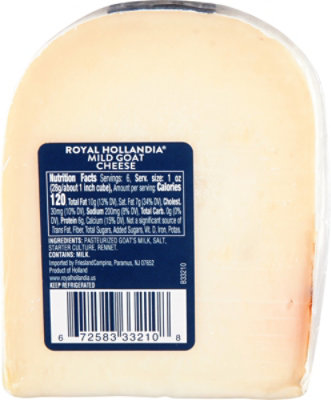 Royal Hollandia Cheese Goat Gouda Wedge - 6 OZ - Image 6