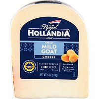 Royal Hollandia Cheese Goat Gouda Wedge - 6 OZ - Image 2