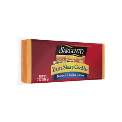 Sargento Extra Sharp Cheddar Natural Cheese - 7 OZ - Image 3