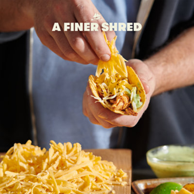 Tillamook Farmstyle Fine Cut Double Cheddar Blend Shredded Cheese - 8 Oz - Image 1