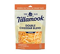 Tillamook Farmstyle Fine Cut Double Cheddar Blend Shredded Cheese - 8 Oz