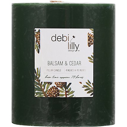 Debi Lilly Balsam & Cedar 4x4.5 Pillar - EA - Image 2