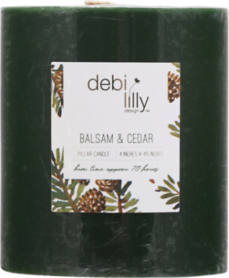 Overjoyed Boutique Balsam & Cedar 4x4.5 Pillar - EA - Image 2