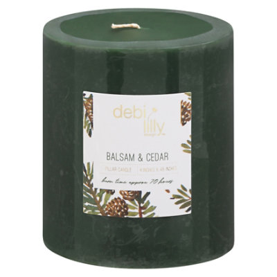 Debi Lilly Balsam & Cedar 4x4.5 Pillar - EA