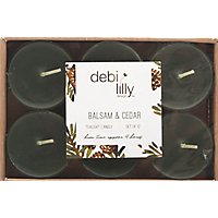 Debi Lilly Balsam & Cedar Tealights - EA - Image 2