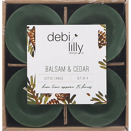 Debi Lilly Balsam & Cedar Votives - EA - Image 2