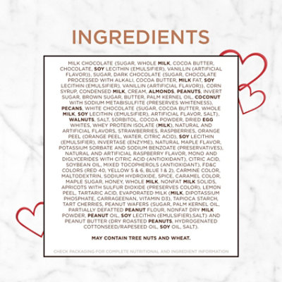 RUSSELL STOVER Valentine's Red Heart Milk Chocolate & Dark Chocolate Gift Box - 30.04 Oz - Image 4