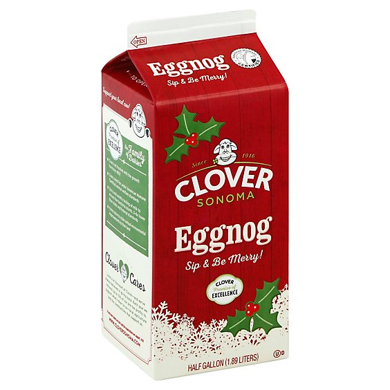 Clover Conventional Eggnog - 64 OZ - Safeway