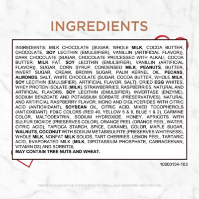 Russell Stover Valentines Heart Assorted Milk & Dark Chocolate Gift Box - 15.05 Oz - Image 4