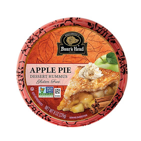 Boars Head Apple Pie Dessert Hummus - 8 OZ