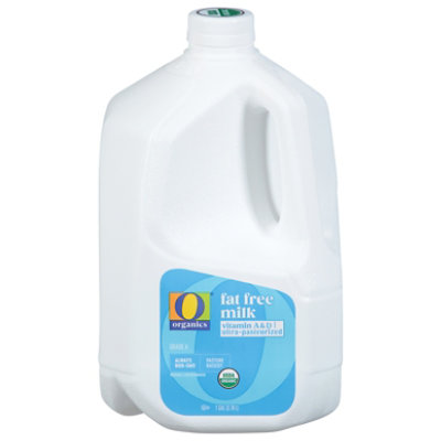 O Organics Fat Free Milk - 128 FZ - Image 3