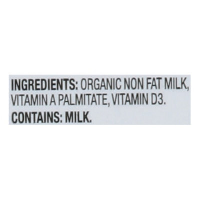 O Organics Fat Free Milk - 128 Fl. Oz. - Image 4