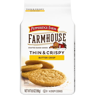 Pepperidge Farm Farmhouse Thin & Crispy Butter Crisp Cookies - 6.9 Oz - Image 1