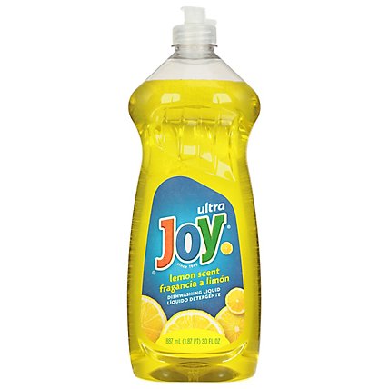Joy Ultra Dishwashing Liquid Lemon Scent - 30 FZ - Image 3