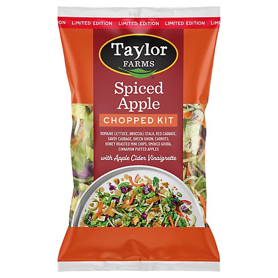 Taylor Farms Spiced Apple Chopped Salad Kit - 13.2 OZ