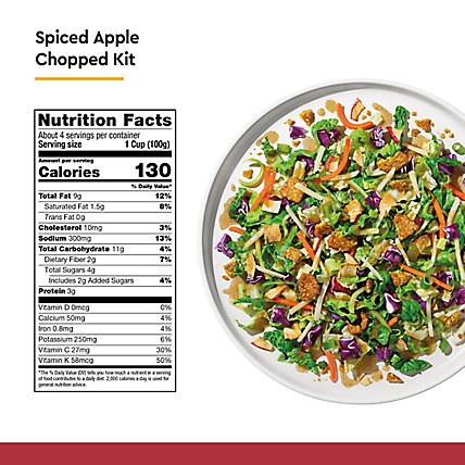 Taylor Farms Spiced Apple Chopped Salad Kit - 13.2 OZ - Image 5