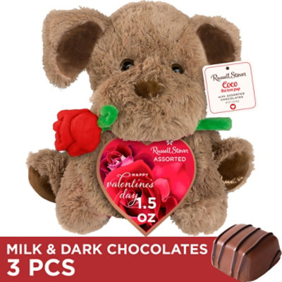 Rstvr Coco Plush Choc Heart - 1.5 OZ