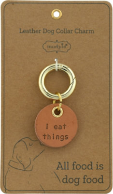 Mud Pie Dog Collar Charm Eat - EA - Image 2