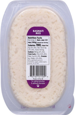 Veetee Basmati Rice - 9.9 OZ - Image 6